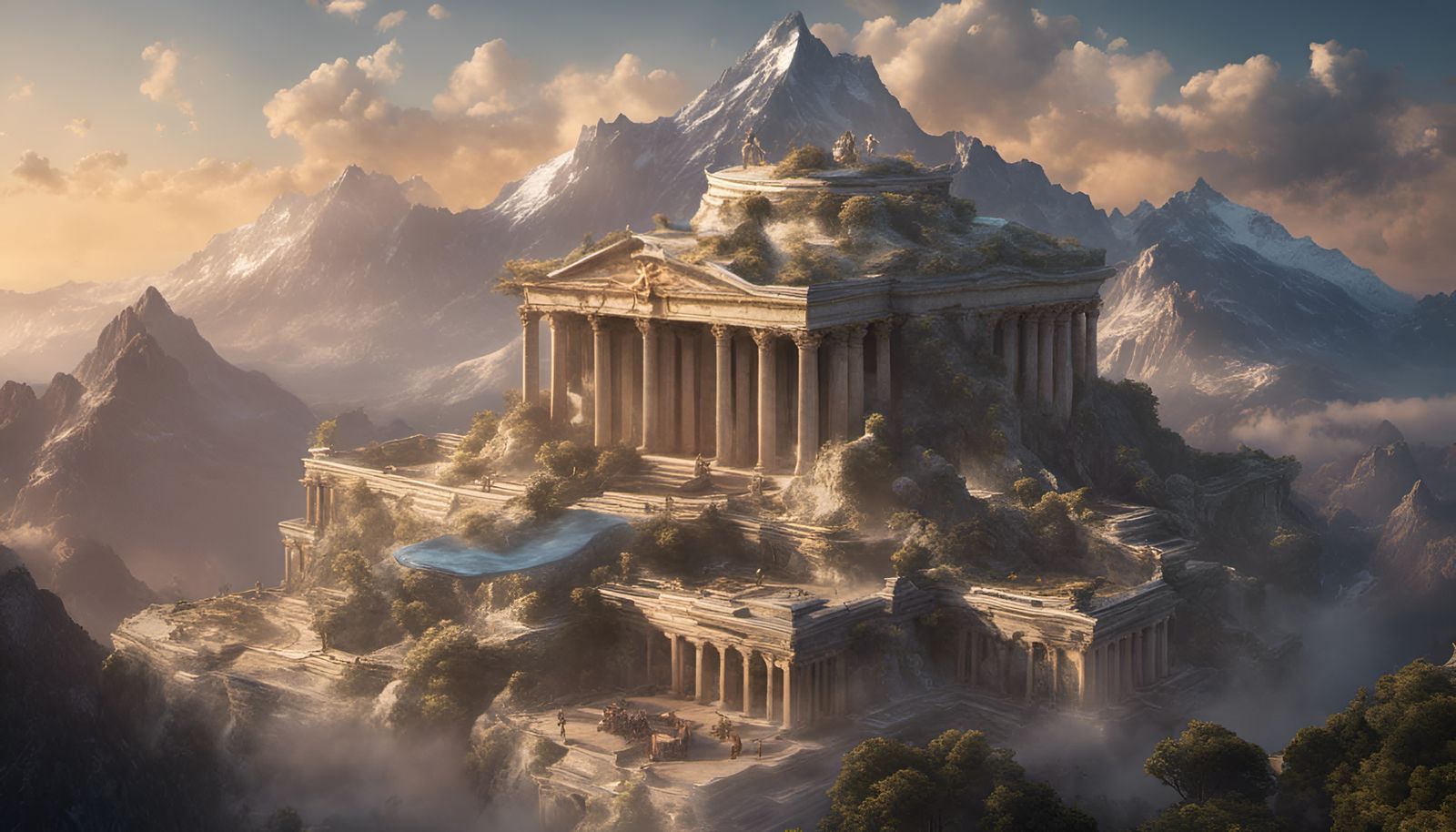 Mount Olympus Home of the Olympian Gods