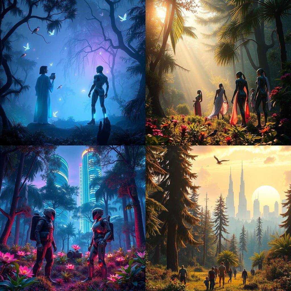 Symbiosis in a Cyberpunk Biotechnological Paradise