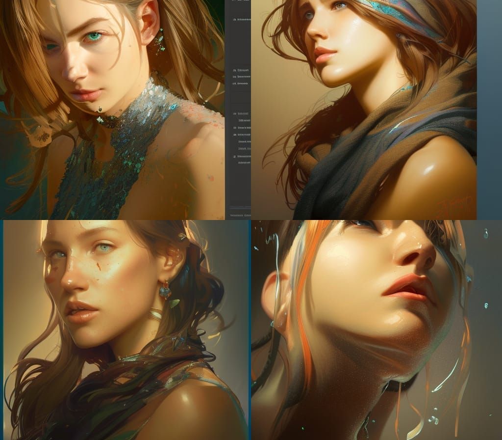 Hyperdetailed Portrait with Dynamic Lighting