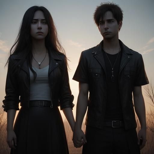 Abstract Text Art: The End