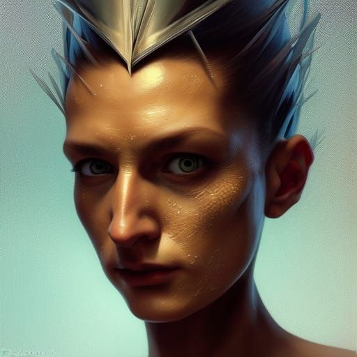 Hyperdetailed Pinhead Portrait in 8k Resolution