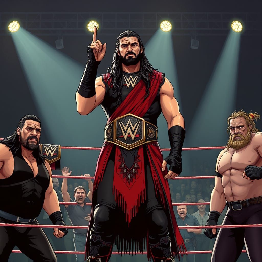 Roman Reigns as Tribal Chief Dominates the Ring with Univers...