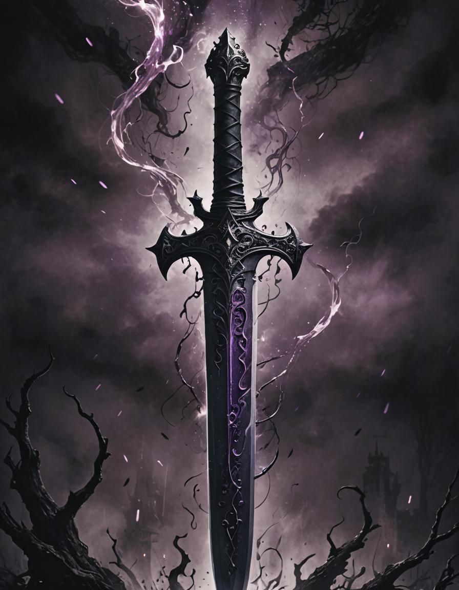 Cursed sword