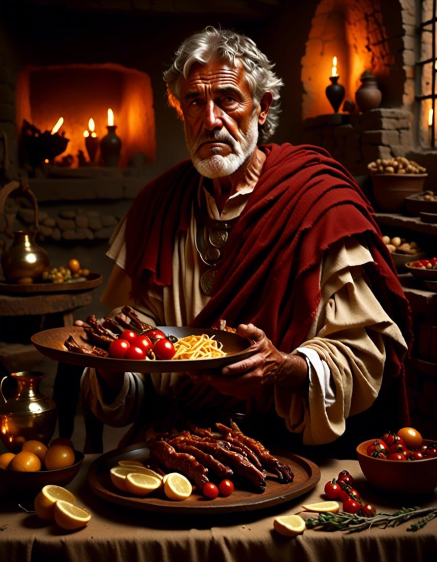 No one leaves my tavern empty stomached!