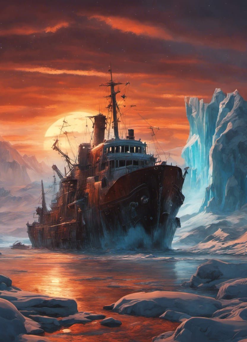 Ghost Arctic Explorer Ship