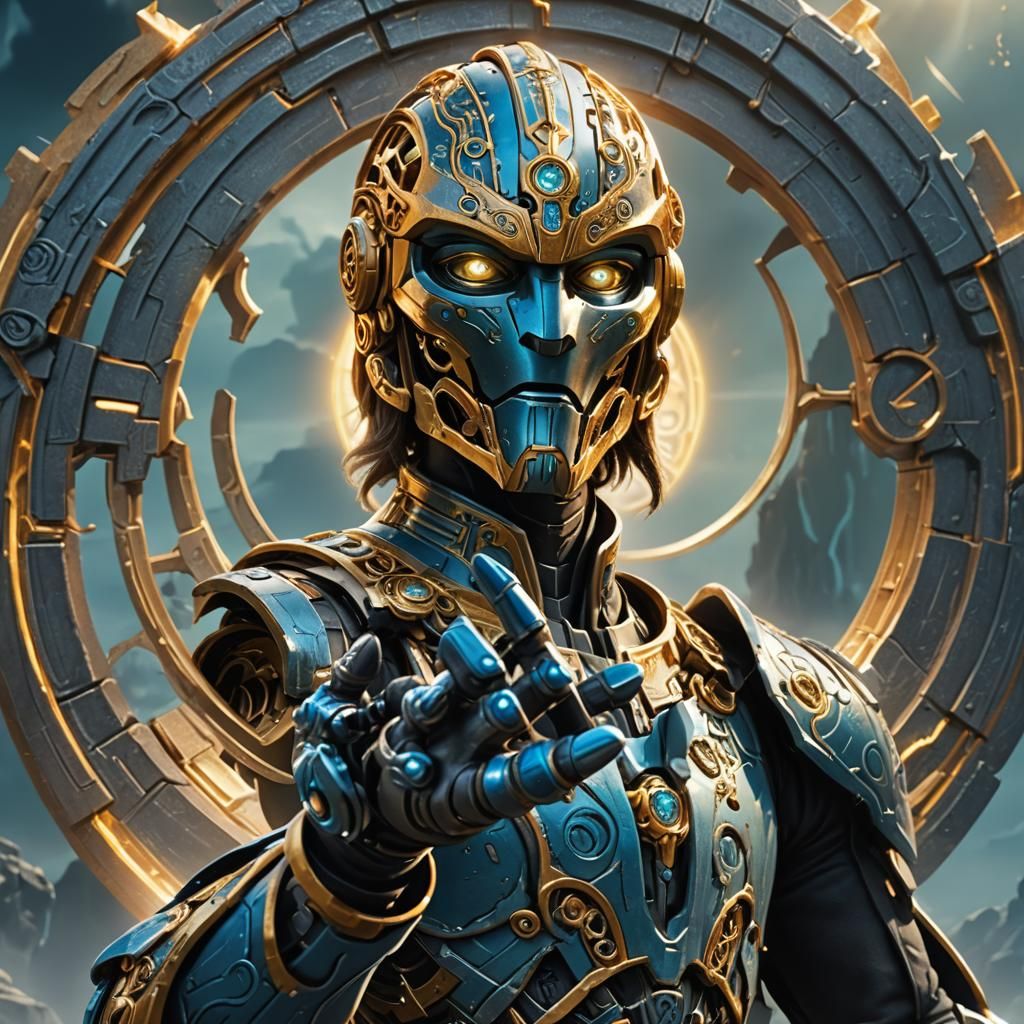 Bionicle Telepath Unbound Jace with Notched Iron Ring