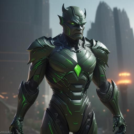 Green Goblin in Super Technological Armor