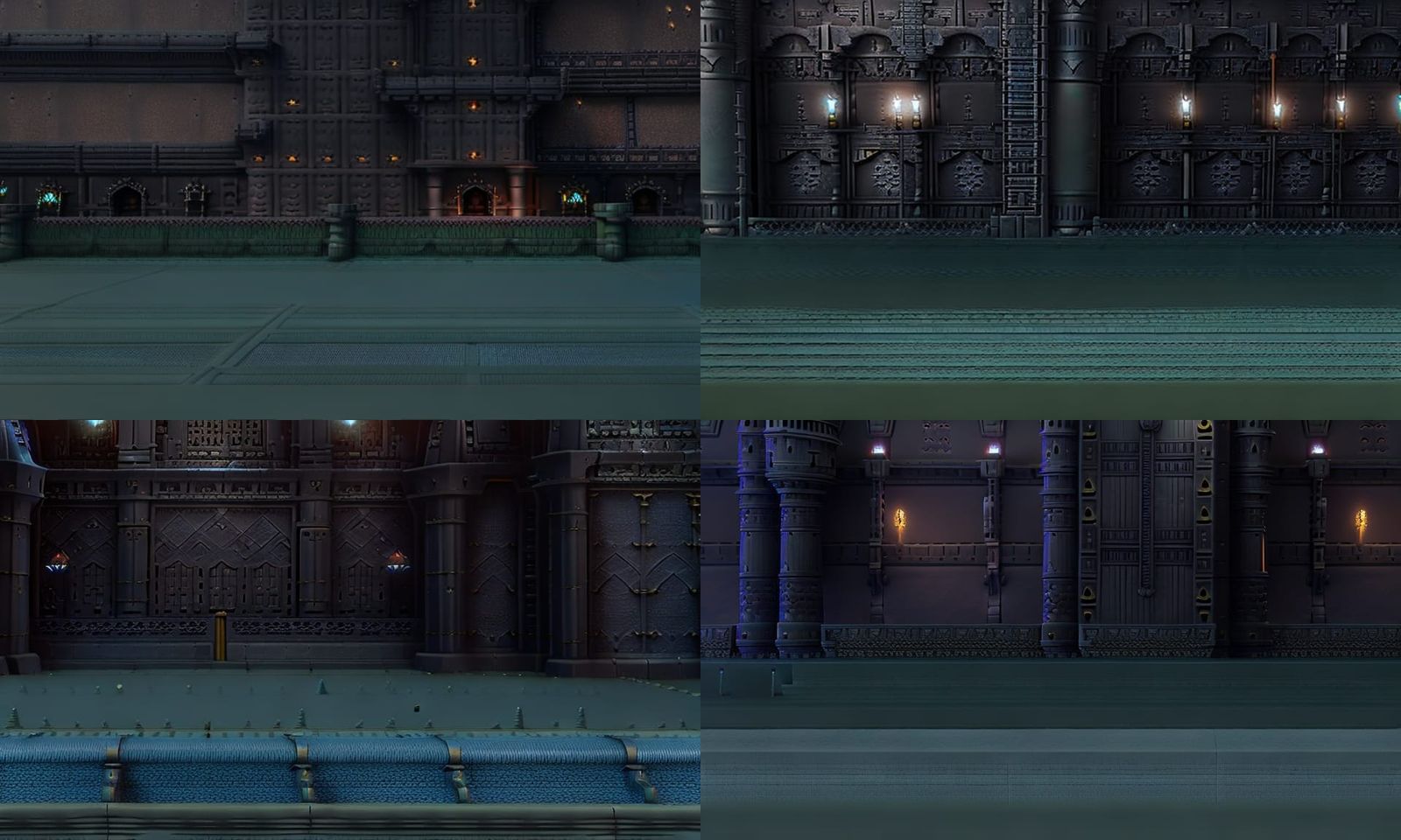 High-Tech Fortress Interior in Unreal Engine