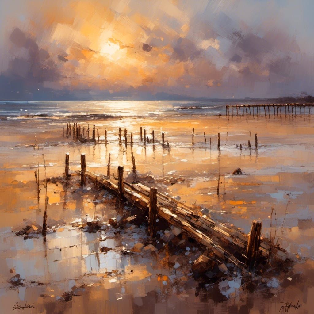 Washed away with the tide