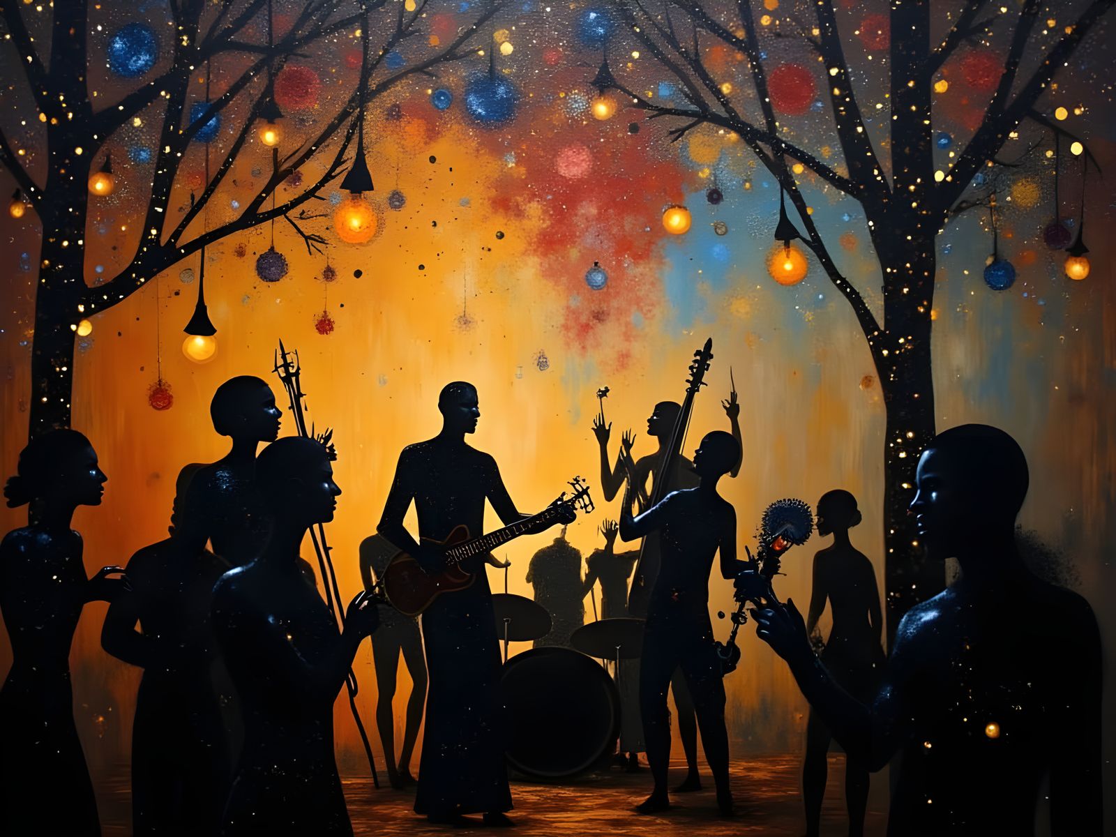 At the Jazz Club, Friday Night's Cool.