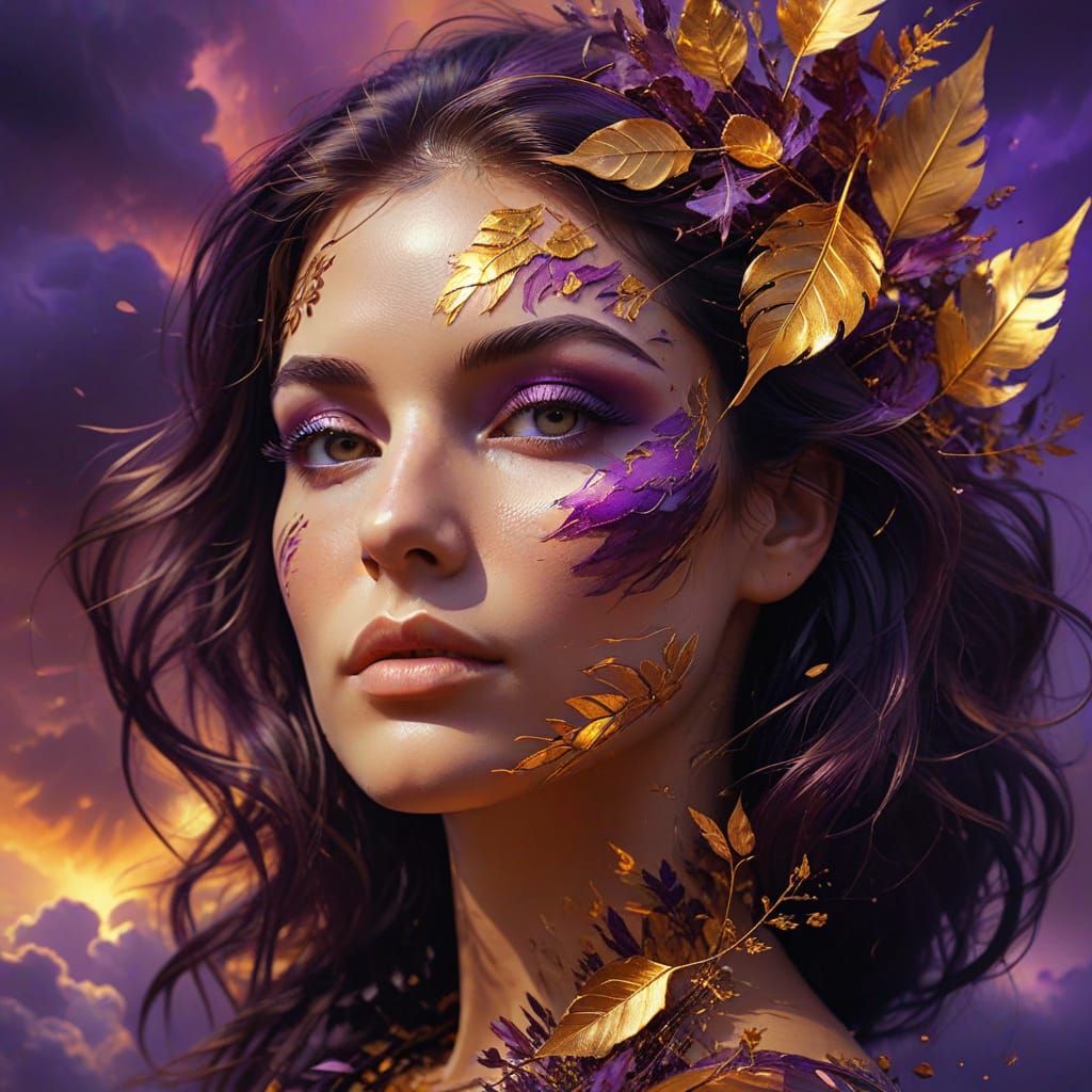 Ethereal Beauty in a Dreamlike Landscape