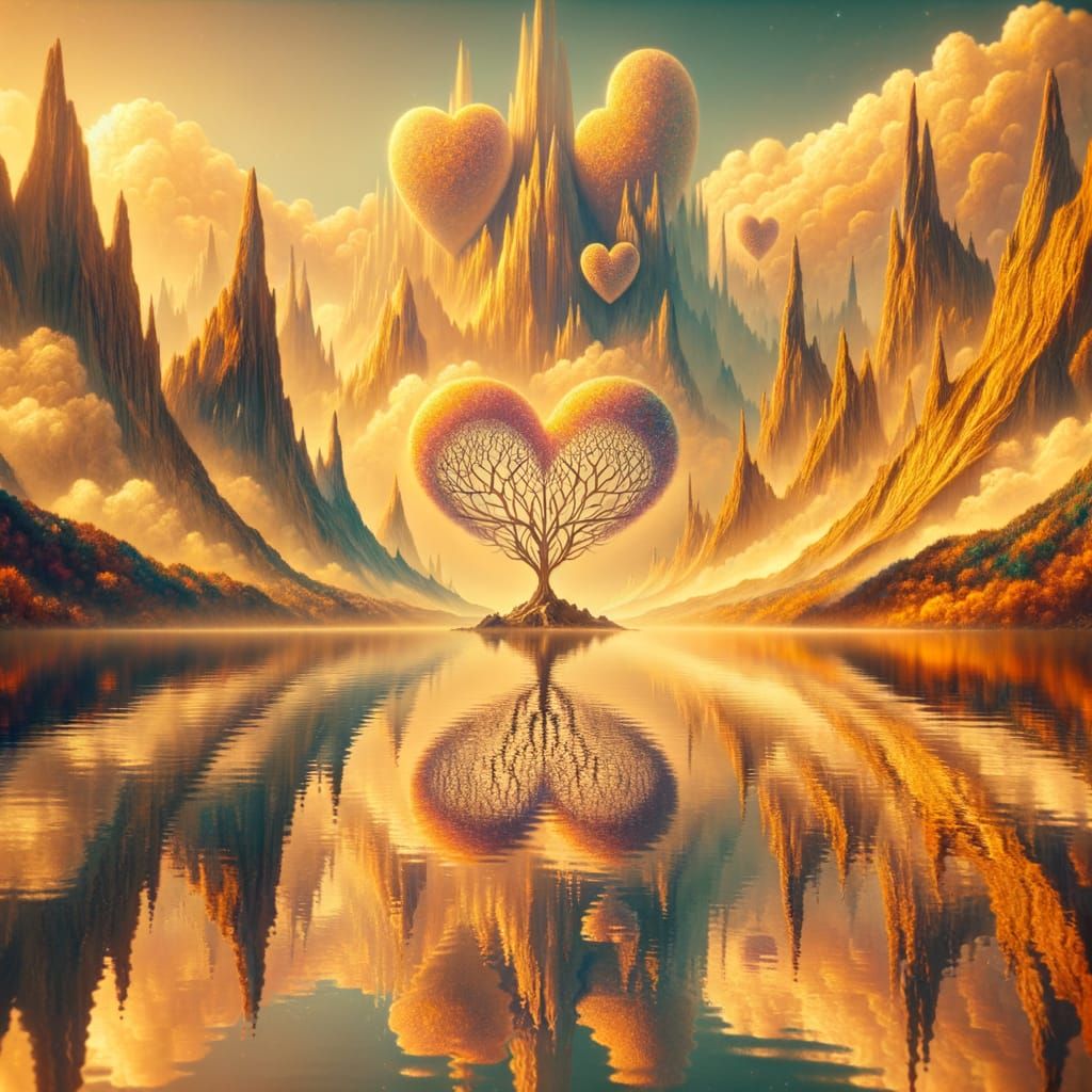 Heart Dreamlike Valley