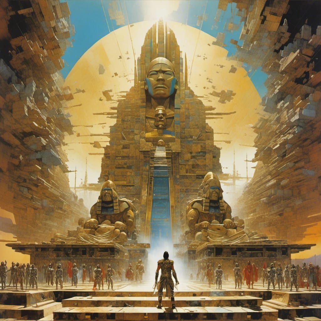 Powerslave God Contemplates Existence