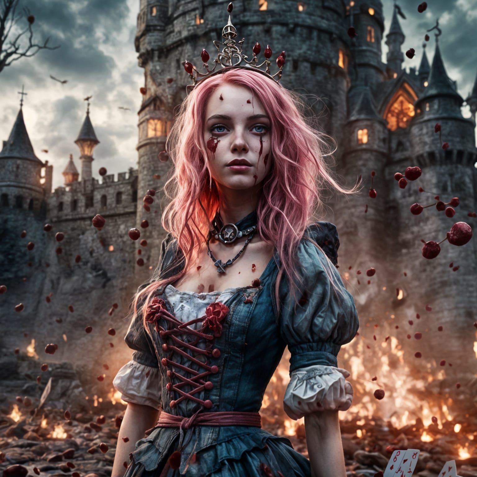 The Pink Queen (Alice in Wonderland Multiversal)