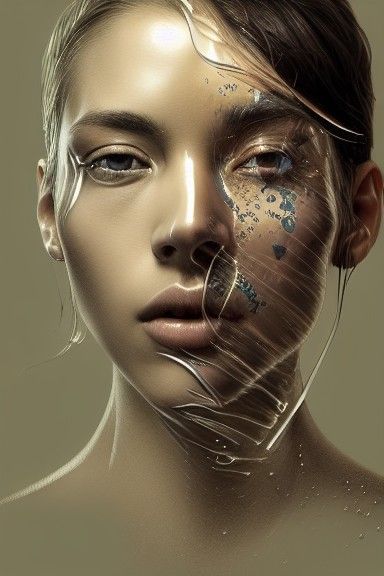 Man's Mind: A Hyper-Detailed Digital Illustration