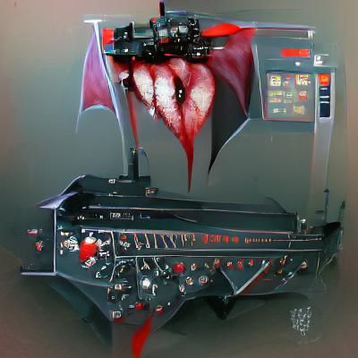 Vampire Death Machine: Gothic Horror Meets Future Tech