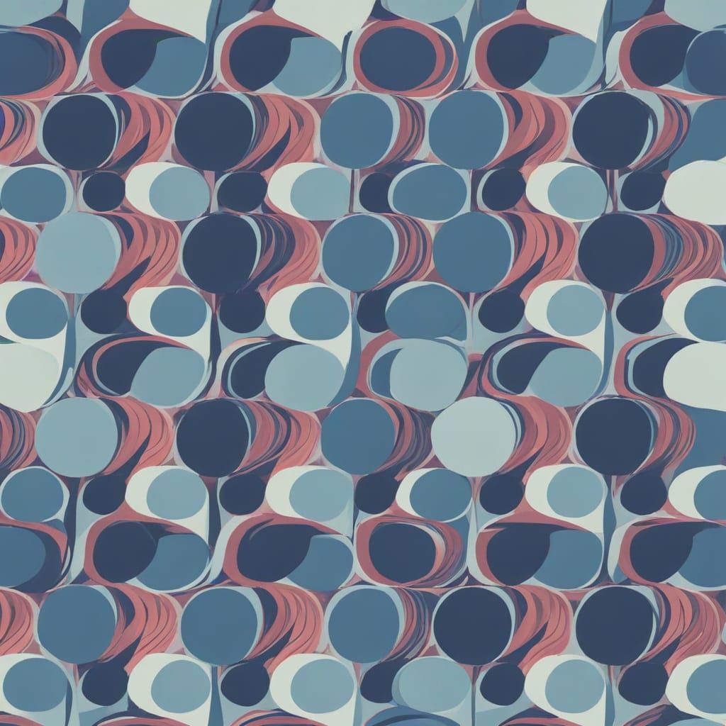 Geometric Abstraction in Bold Contrasting Colors