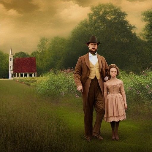 Southern Gothic Family at Manor House