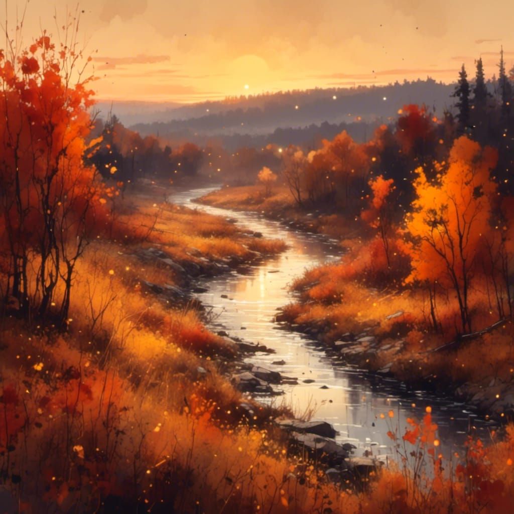 <lora:Moonglow:1.0> <lora:Water-Digi Ink-Light:1.0> Maine, r...