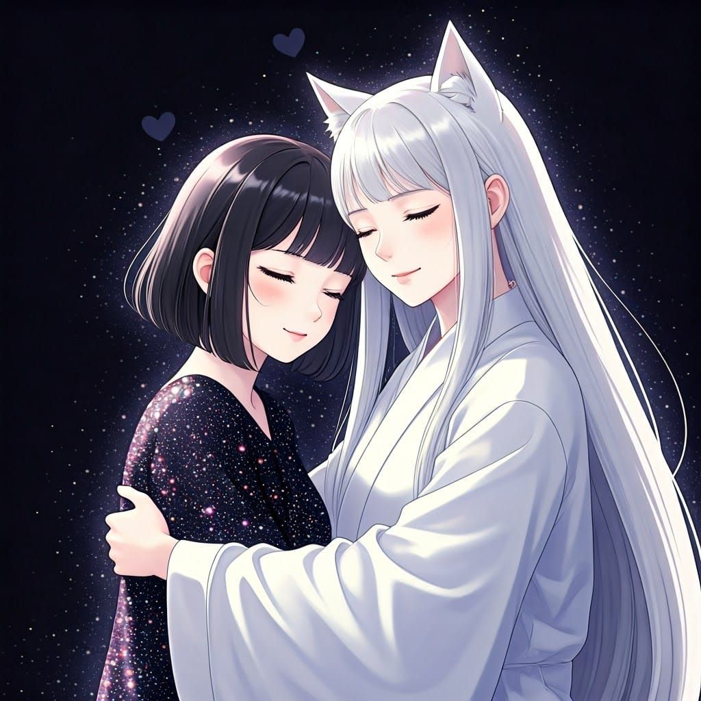 Blessed Friendship in Celestial Hues