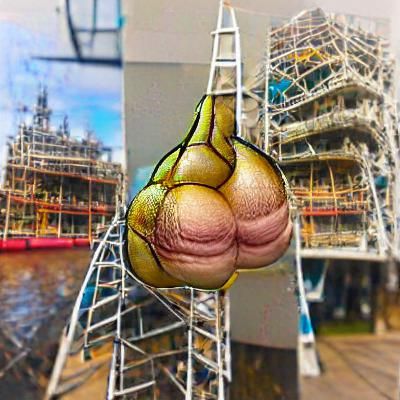AI Image of a Scaffold