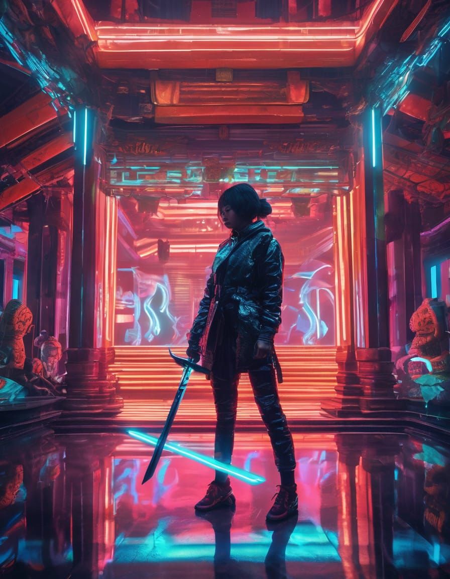 Dark City Club District: No one on the dance floor when she'...