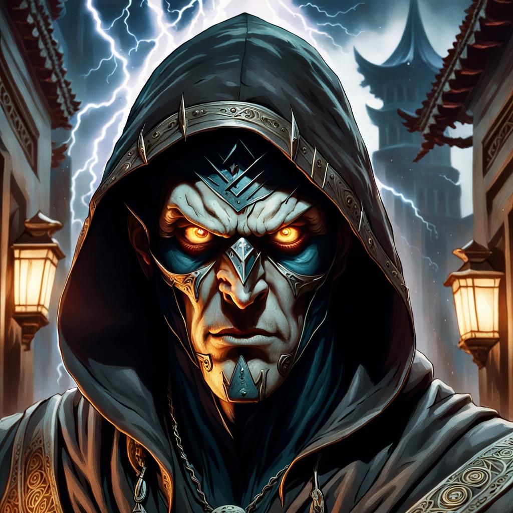 1930s Cult Leader Portrait in Hyperrealistic Style