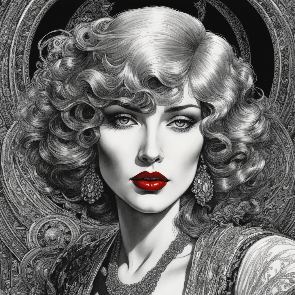 Aquarellbild, similar Barry Windsor Smith 1920s  /2