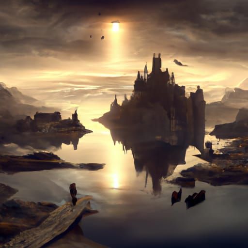 Epic Cinematic Digital Matte Painting