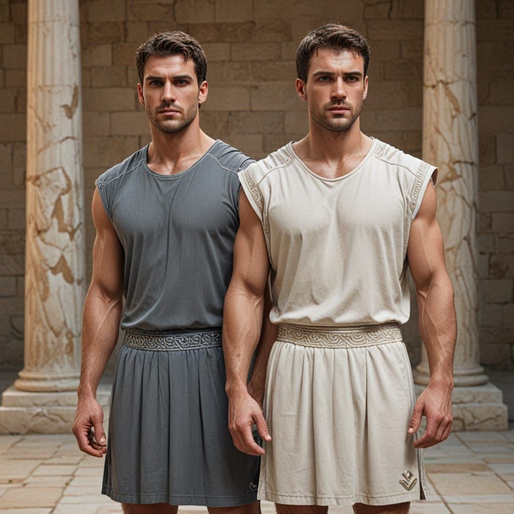 Twins: Ancient Greek Meets Modern Athlete