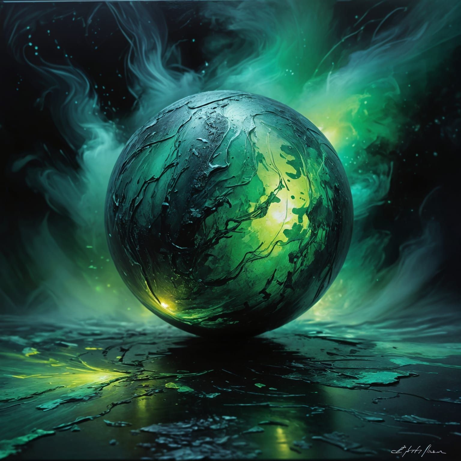 Green Sphere