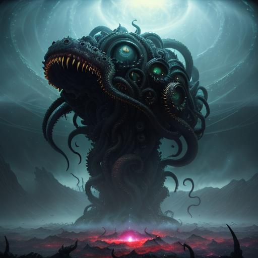 Yog-Sothoth: Cinematic Cosmic Horror in Photorealism