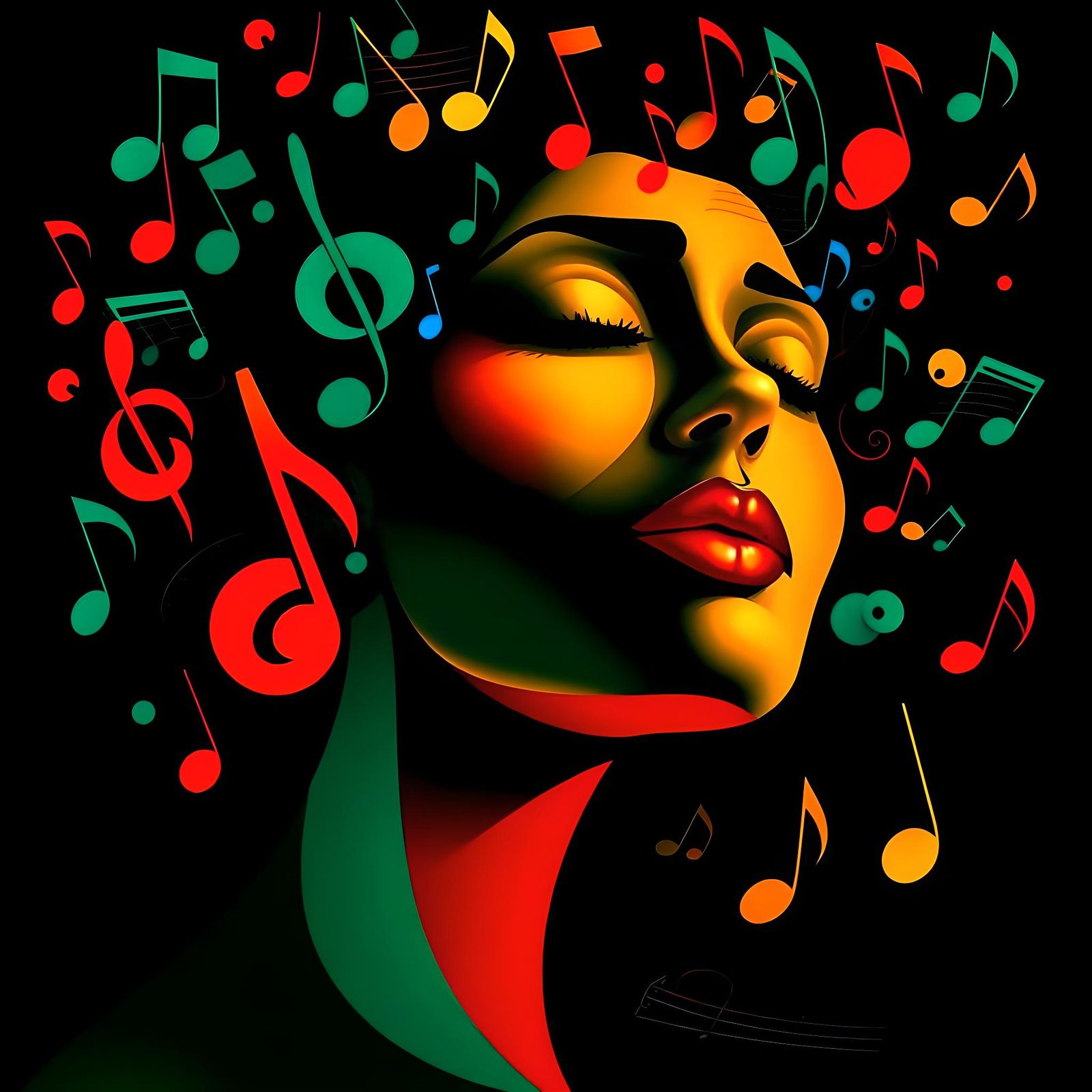 Harmonic Swarm: A Surreal Musical Portrait