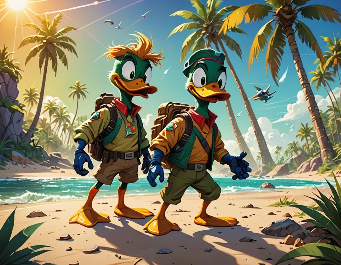 Duck Dodgers Stranded: Cartoon Concept Art