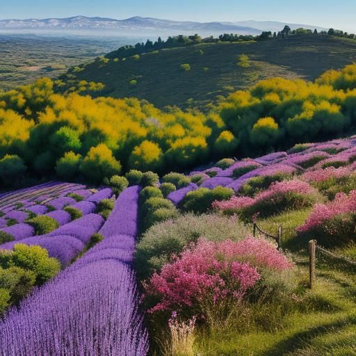 Mimosa Forest in Bloom, Provence