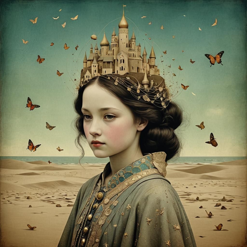 Surreal World in a Grain of Sand