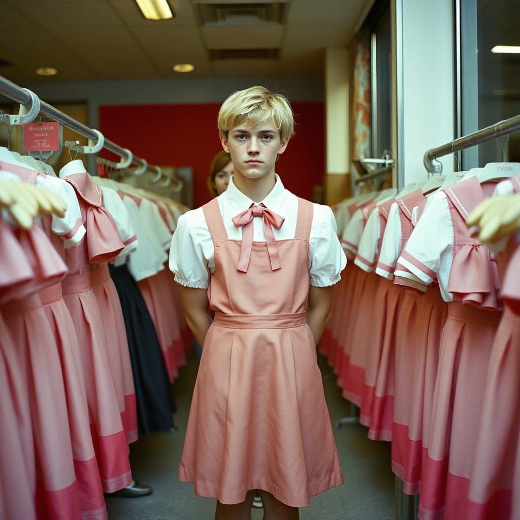 Awkward Encounter in a Women's Clothing Store