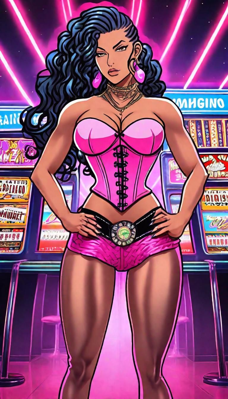 Yvonne Vazquez: Anime Illustration in Futuristic City