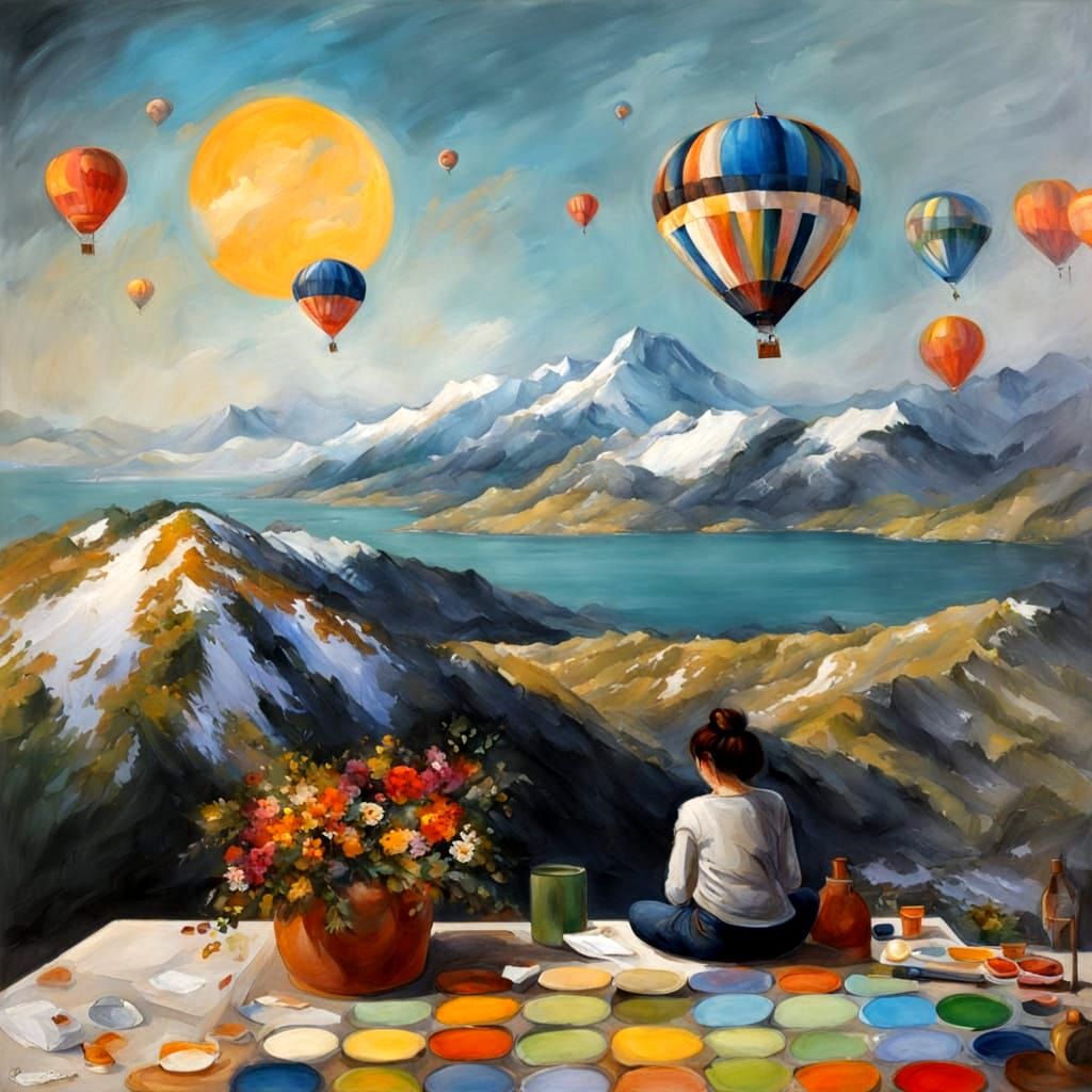 AI Generates Masterpiece Painting