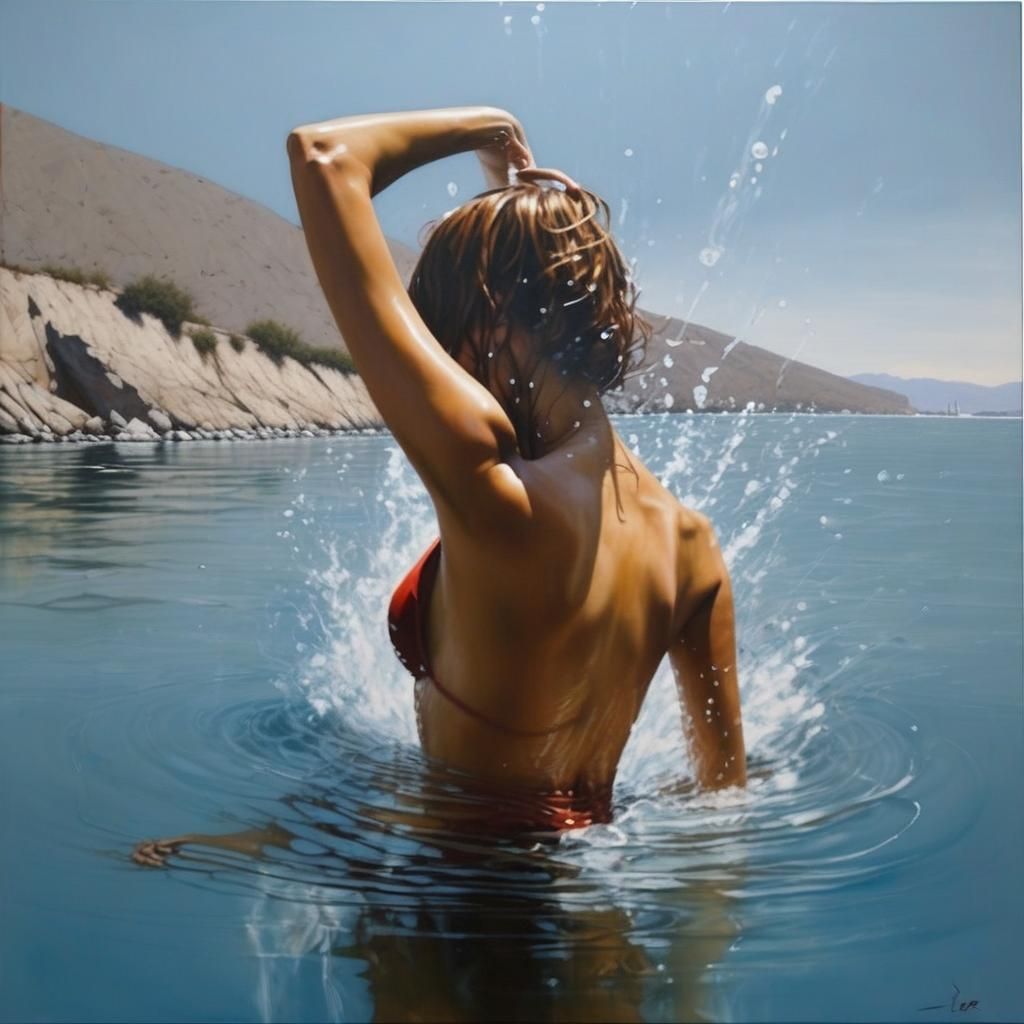 Photorealistic Underwater Scene