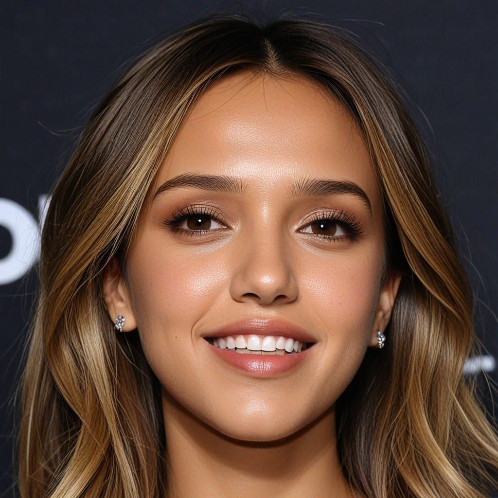 Celebrity Portrait in Hollywood Glam Style