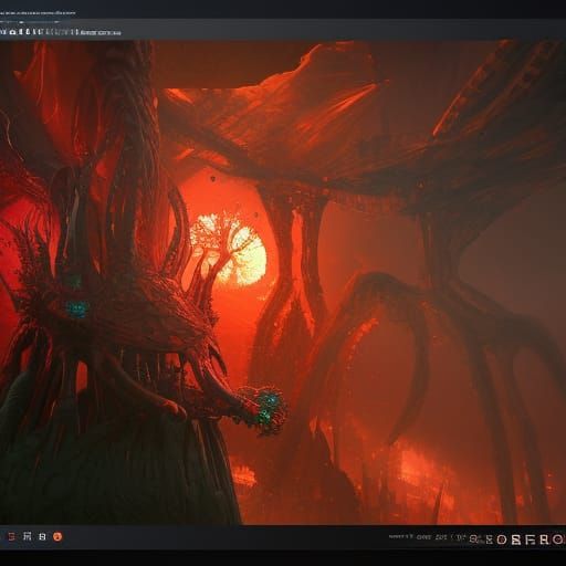 Fantastical Virus Takes Over Human Body in Detailed Art