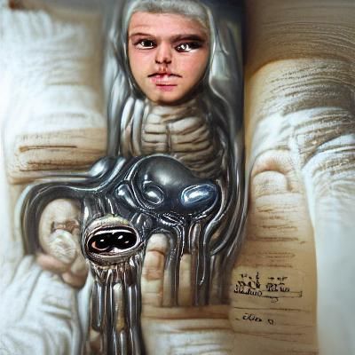 Biomechanical Horror Inspired by H.R. Giger