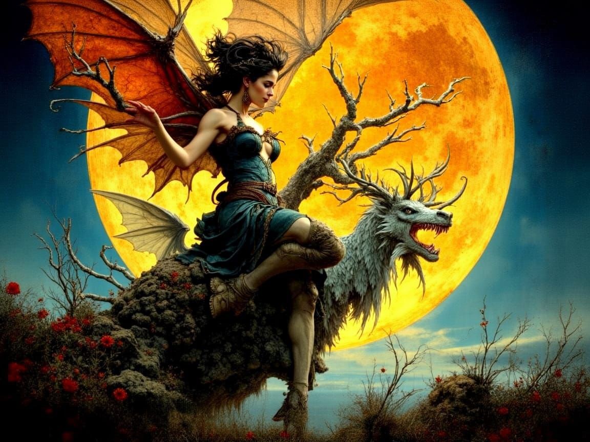 Hecate Beneath the Hunter's Moon