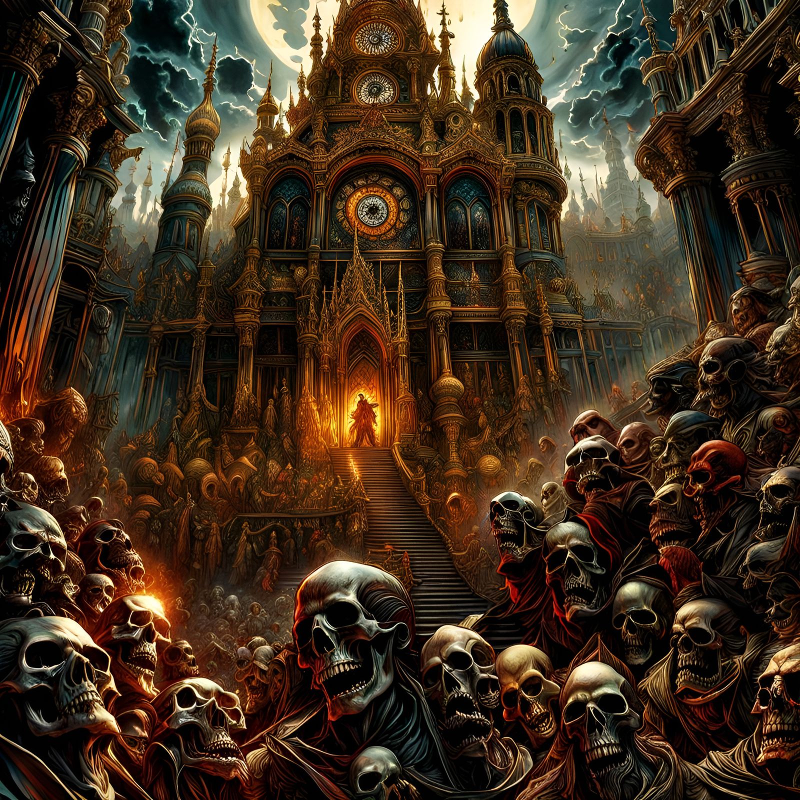 Nightmarish Underworld of Flesh and Spirit