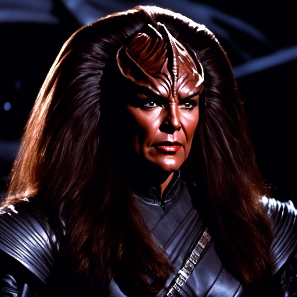 Beautiful Young Klingon Female in High Resolution
