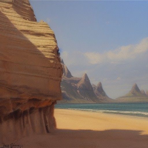 Dreamlike Oil Painting in James Gurney Style