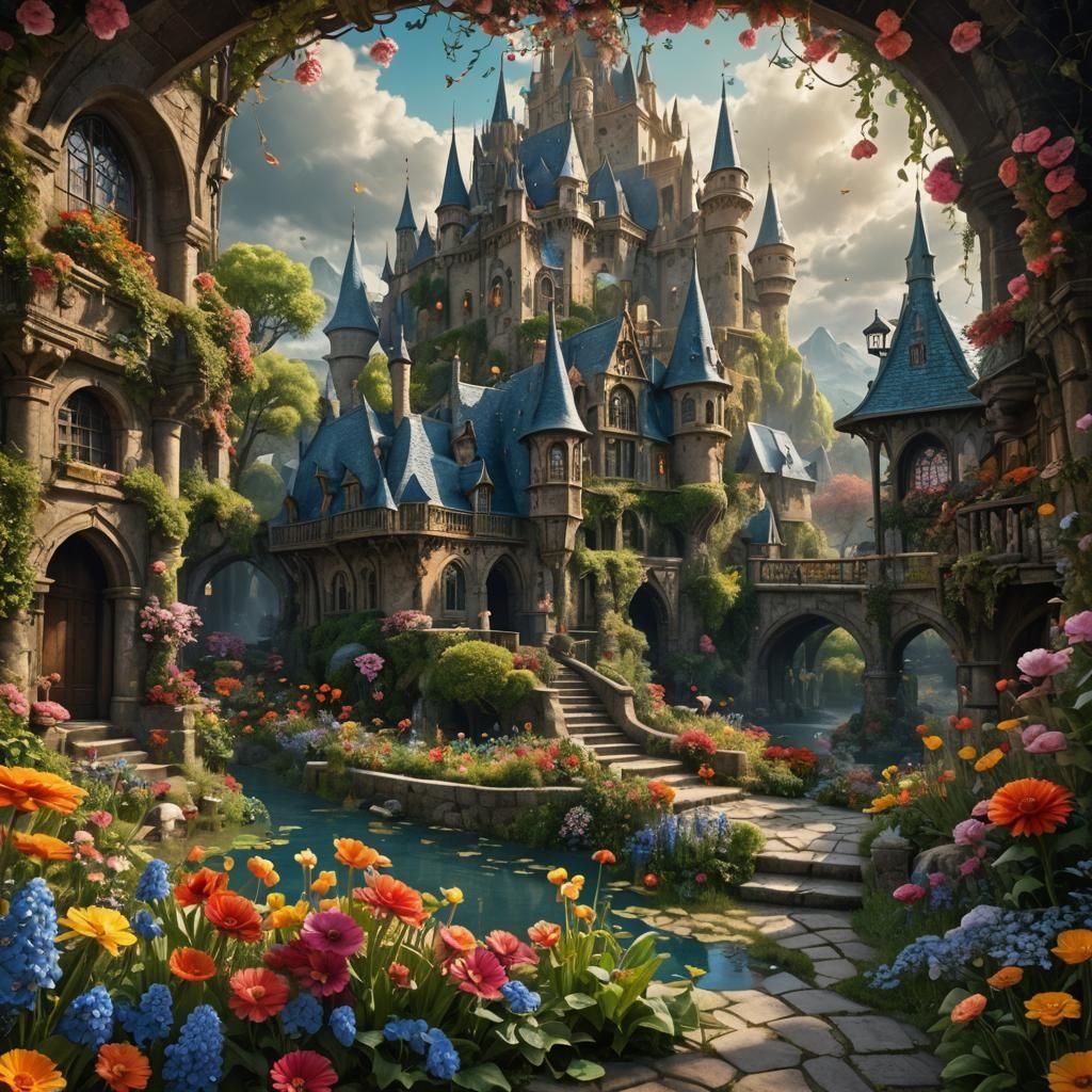 Timeless Gardens: Fantastical Matte Painting in Unreal Engin...
