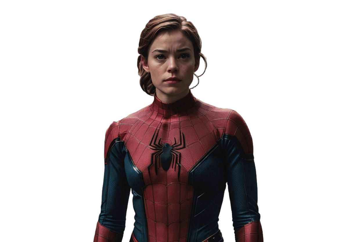 Female Peter Parker Cinematic Film Still