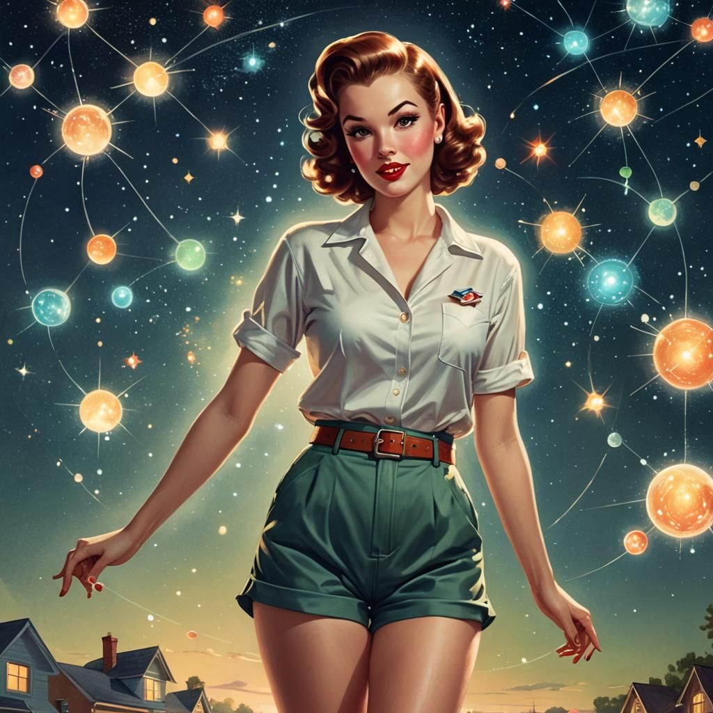 1950s summer couture